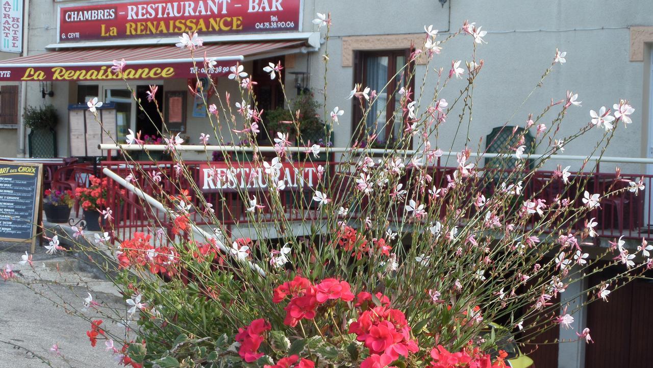 Hotel Restaurant La Renaissance Saint-Cirgues-en-Montagne Exteriér fotografie